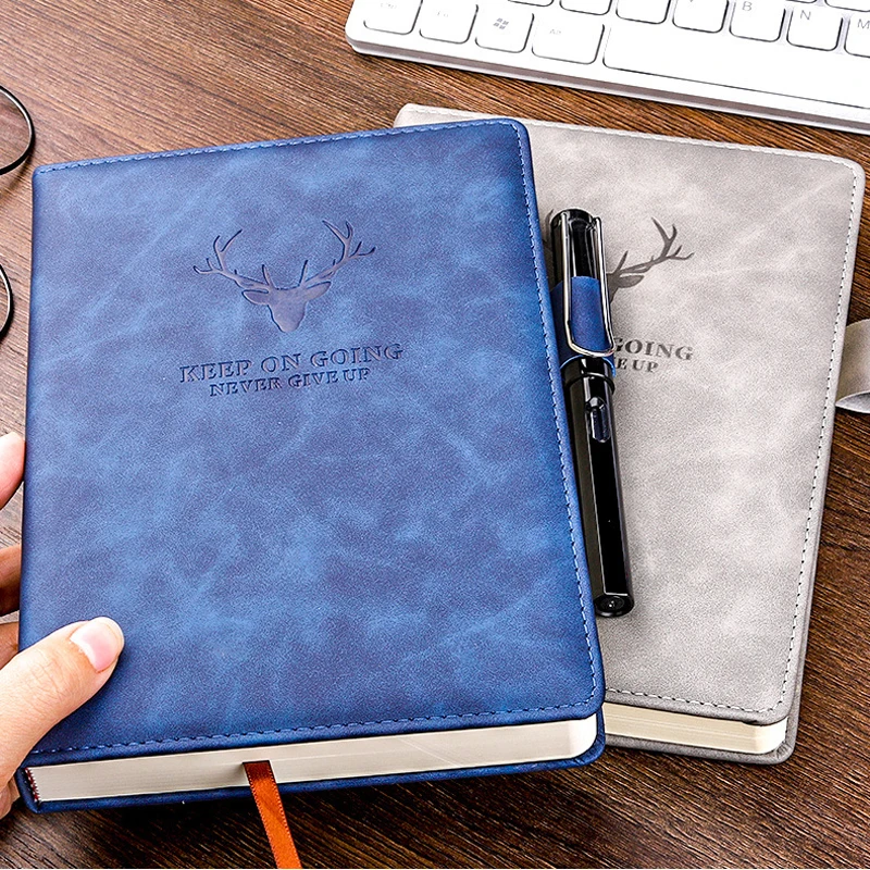 

360 Pages A5 Leather Journal Notebook Daily Notebook For School High Quality Business Gift Notepad Stationery Office Supplies