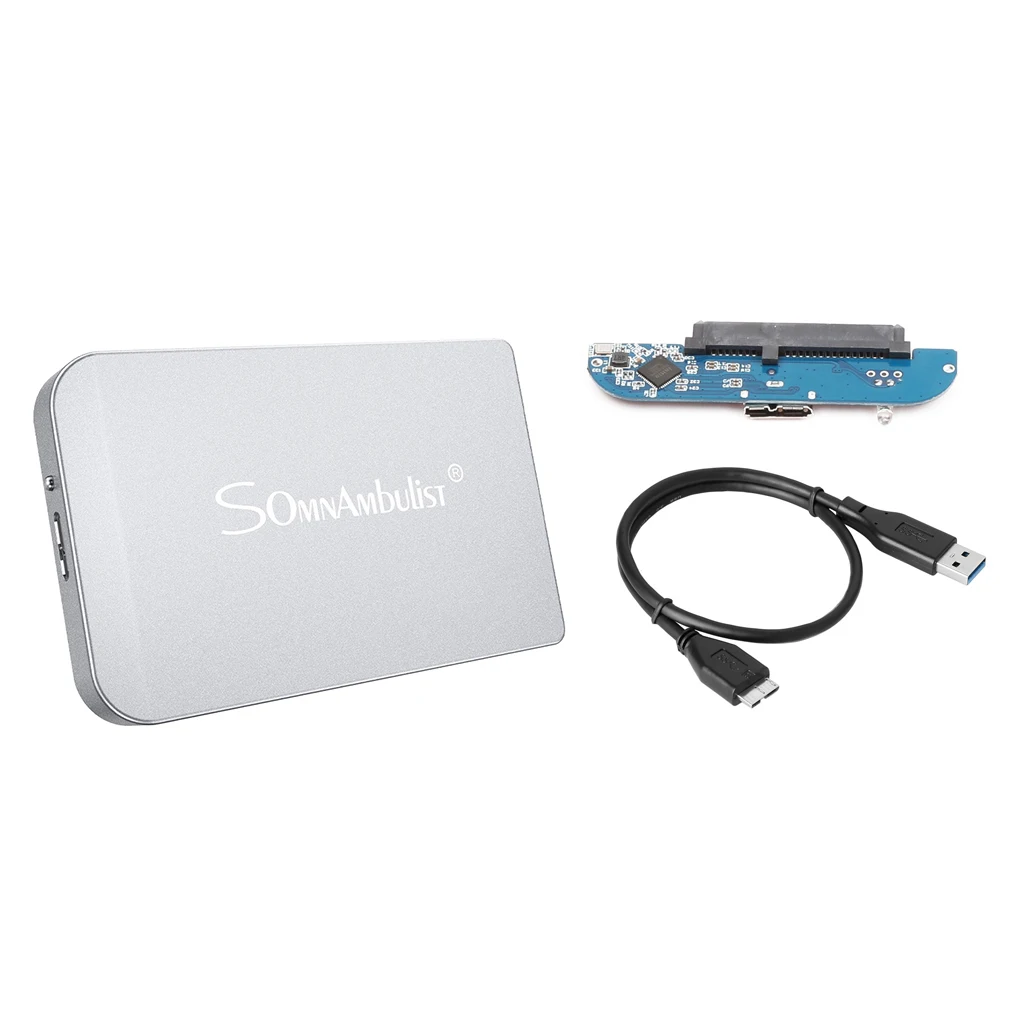 

USB3.0 2,5 дюймов мобильный жесткий диск коробка, внешний жесткий диск коробка для USB передвижной шкаф для ноутбука, черного, серебристого, диск