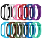 Gosear 12 шт. силиконовый спортивный сменный ремешок браслет аксессуары для Xiao mi 3 mi Band 3 Band3 mi ремешок