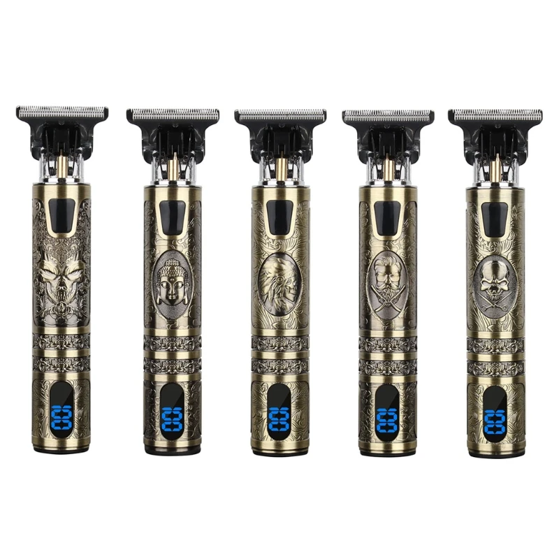 

Электрическая машинка для стрижки волос с 4 гребнями, зарядка через USB, ЖК-дисплей, аккумулятор 1200 мАч, 180 мин, для путешествий, деловых поездо...