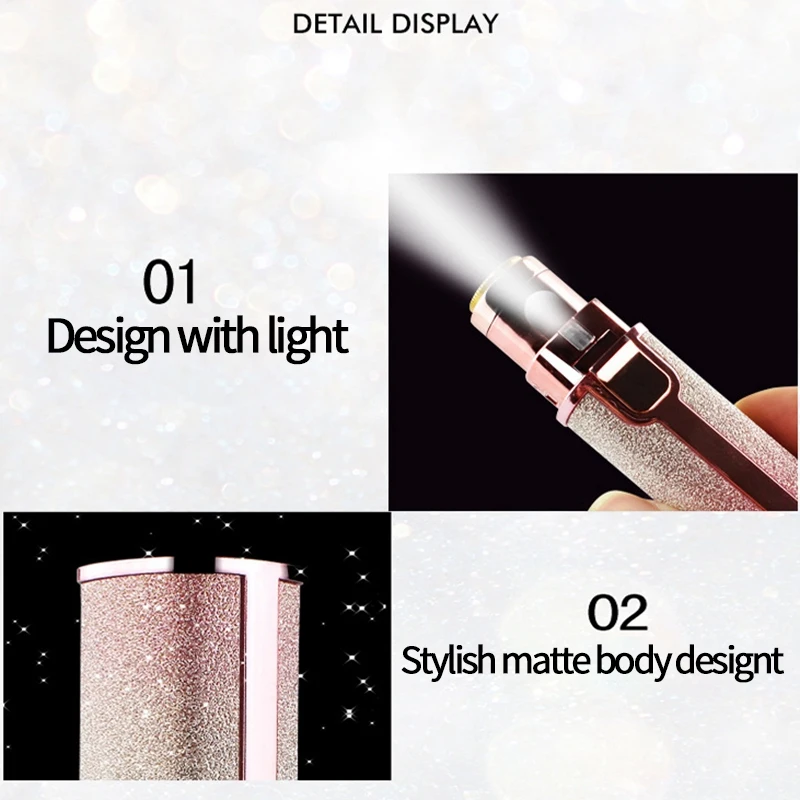 Триммер для бровей женщин средство удаления волос на лице 2 в 1 Бритва и