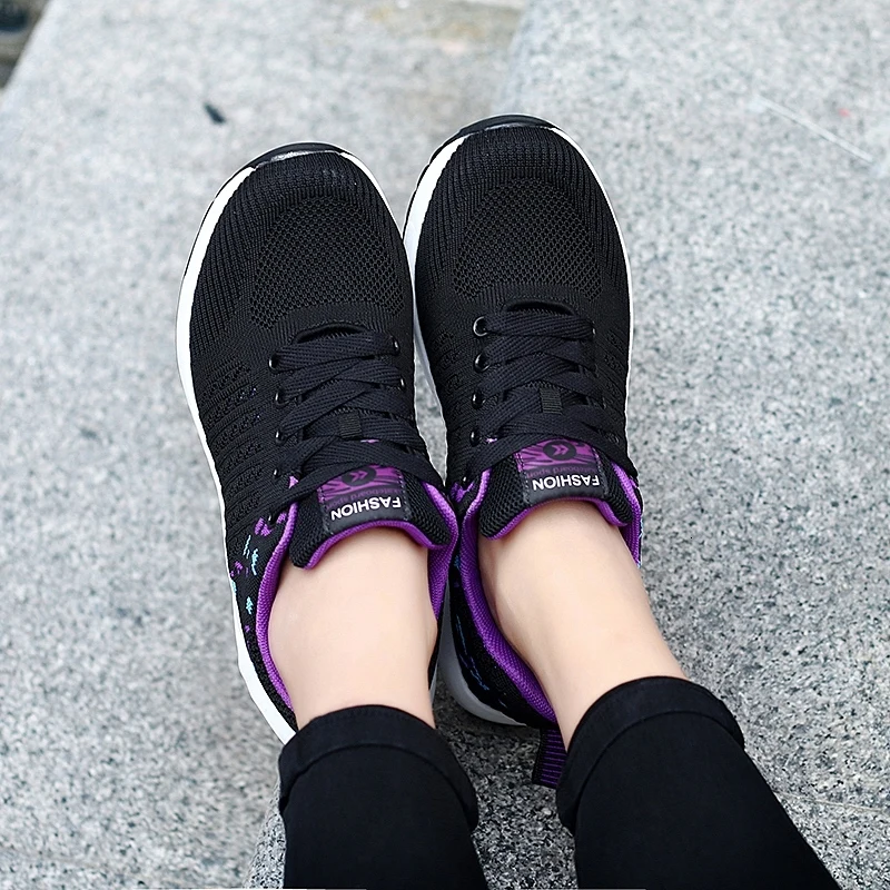 Женская обувь для тенниса; кроссовки; Basket Femme; толстая подошва; Платформа; Танкетка; шнуровка; дышащая обувь для женщин и девушек; увеличивающая рост обувь