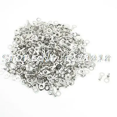 

500 шт RNB5.5-6 AWG 12-10 проводной разъем, неизолированные клеммы, кабельный зажим
