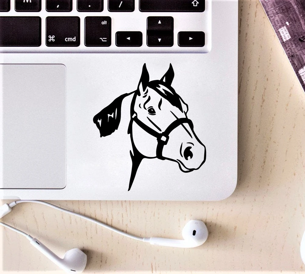 Diy Искусство лошадь Ноутбук наклейка стикер виниловая s Mac поверхность книга кожа