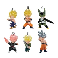 bandai genuine candy toy dragon ball adverge motion son goku son gohan cell action figure model toys collection