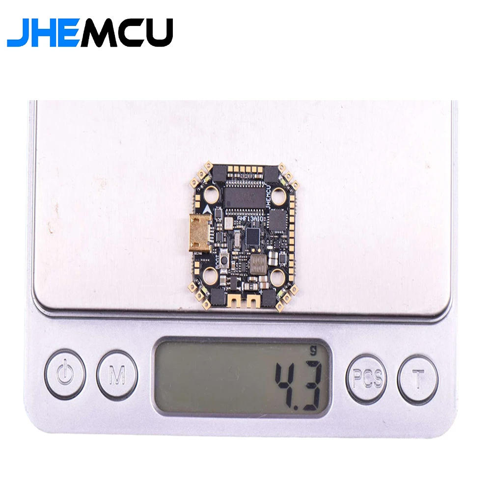 Контроллер полета JHEMCU GHF13AIO Betaflight MPU6000 F4 OSD встроенный контроллер 13A 4 в 1 ESC для