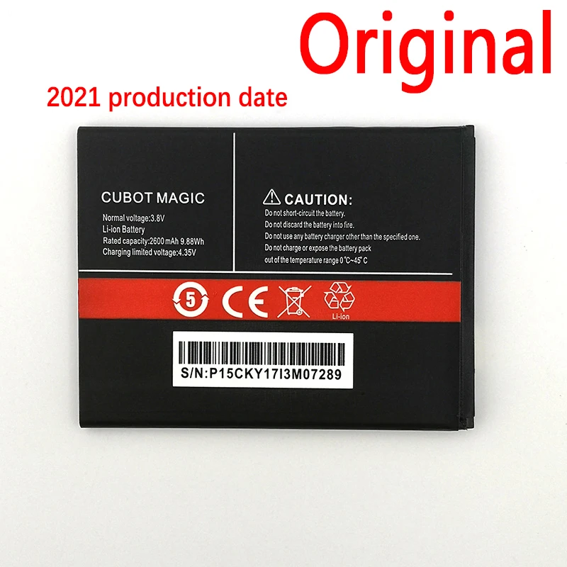 100% Оригинальный аккумулятор для Cubot Nova R11 R9 C5 Волшебная нота S мобильный телефон
