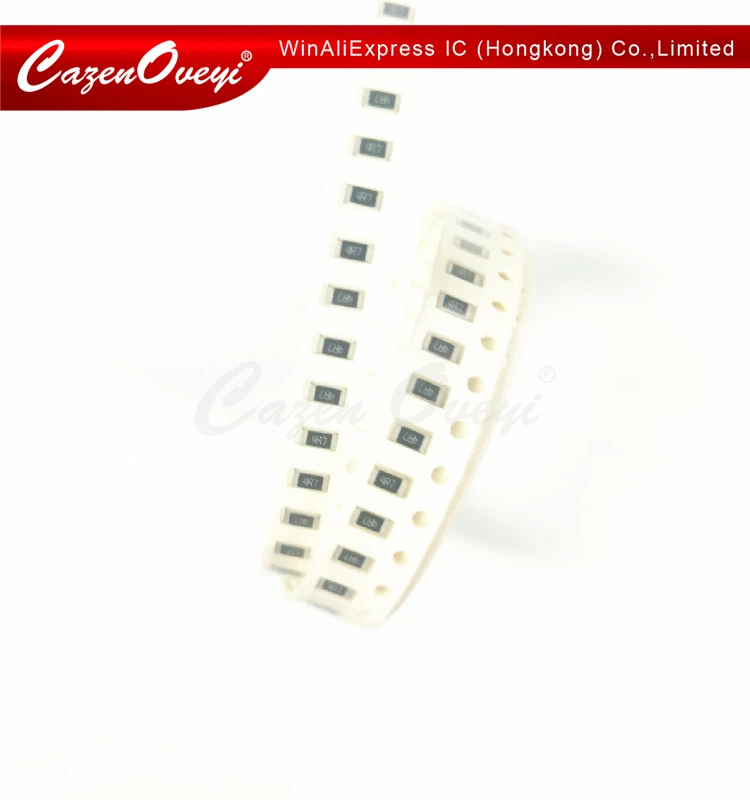 

100 шт./лот 1206 SMD резистор 1% 5,1 Ом чиповый резистор 0,25 Вт 1/4 Вт 5R1 5.1R