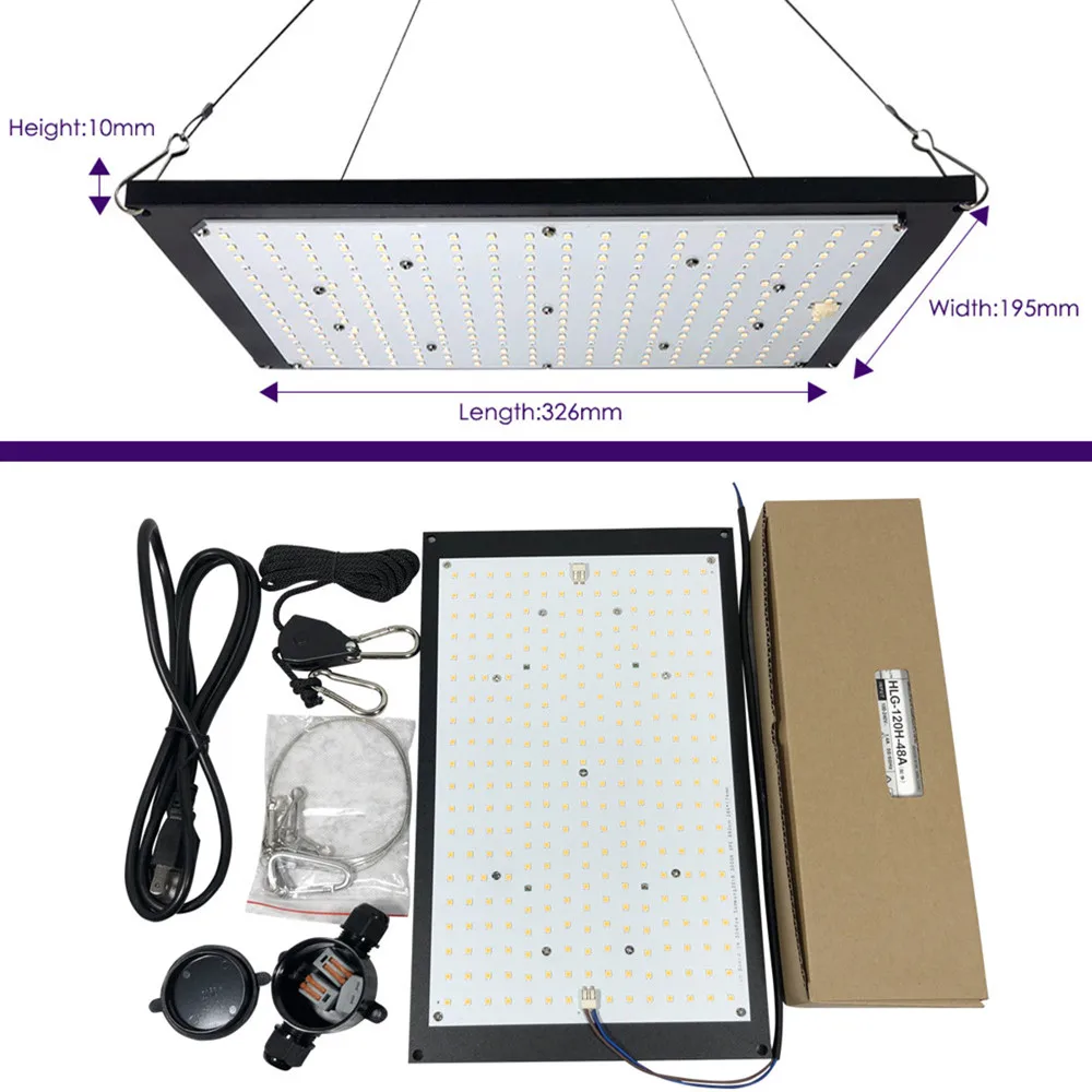 240 Вт samsung Quantum Board LM301B QB288 AC 110 В/220 В Meanwell драйвер DIY полный спектр внутренний светодиодный светильник для выращивания овощей и цветов