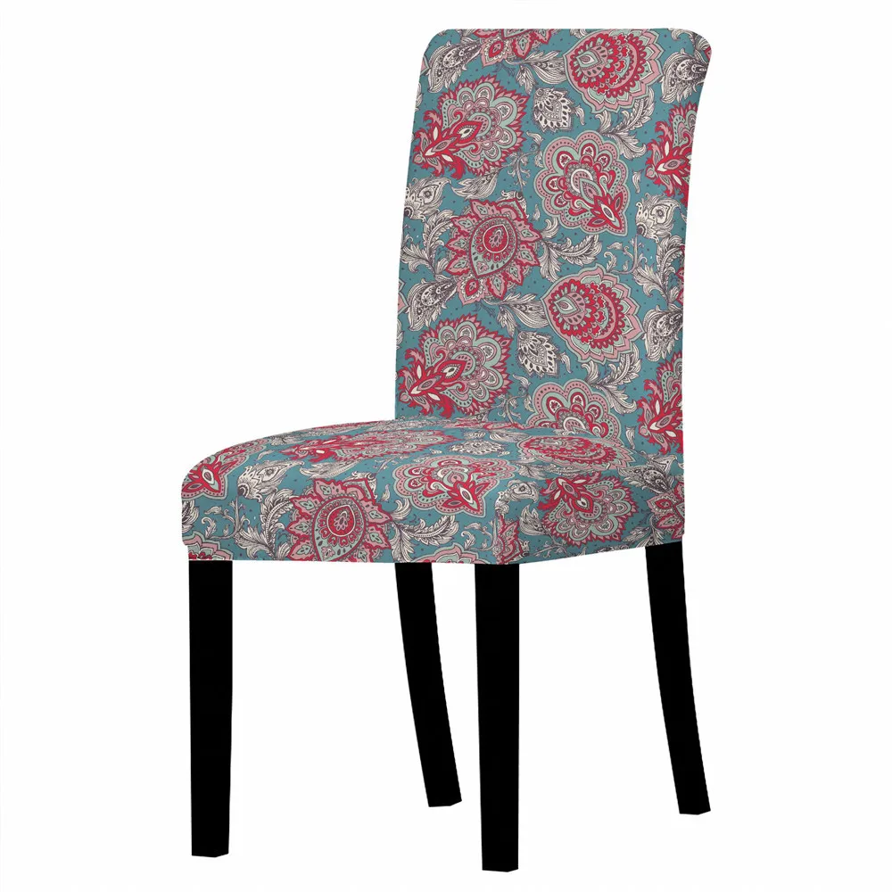 Мандала чехол для кресла современный съемный спандекс растягивающиеся Чехлы