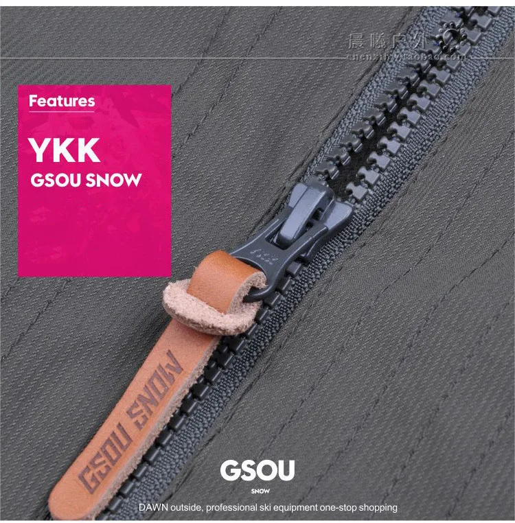 GSOU зимний женский лыжный костюм сноуборд куртка брюки ветрозащитный водонепроницаемый с капюшоном дышащий теплый плотный женский лыжный костюм Набор