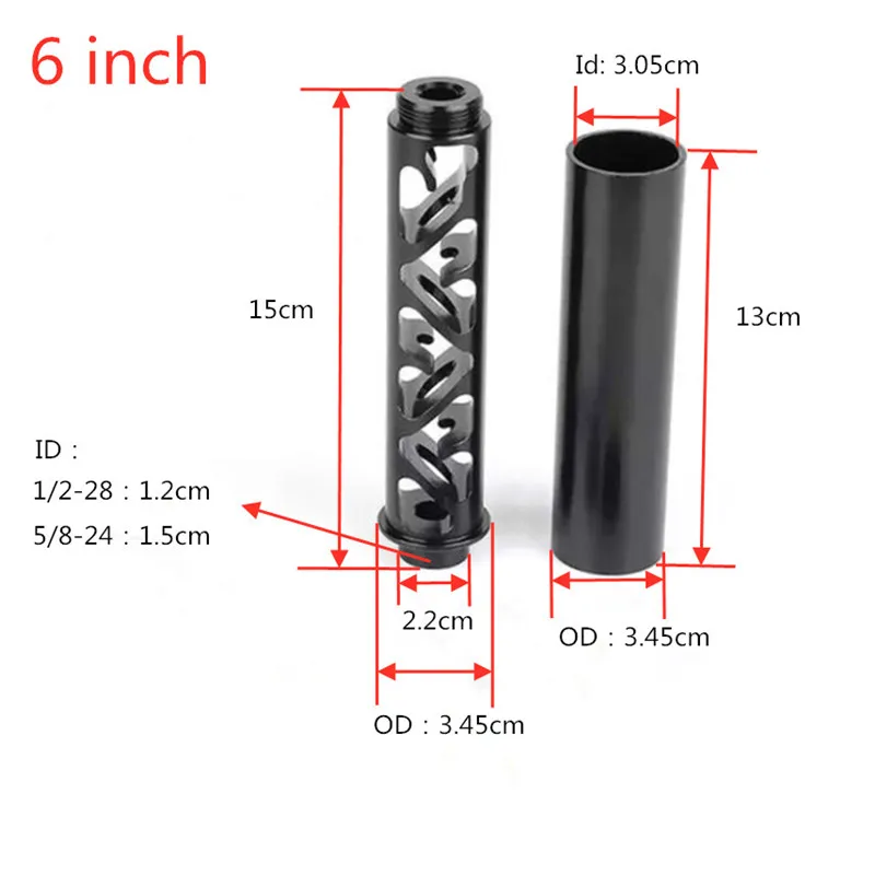 Алюминий 12 &quot10&quot 6 &quotРасширение спираль 1/2 20 28 5/8 24 M14 * 1 1L автомобильный топливный