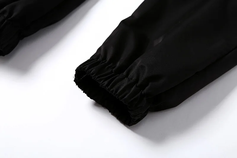 Женские брюки-карго Харадзюку с вырезами, лоскутные брюки Pantalones Mujer, уличная одежда для бега, хиппи с подвязками