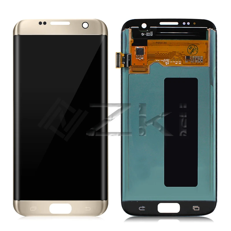 Najtaniej Do SAMSUNG Galaxy S7 Krawędzi Wyświetlacz Ekran Dotykowy G935f LCD G935A Wymiana Ekranu G935W G935FD Digitizer Montaż Z Narzędziami