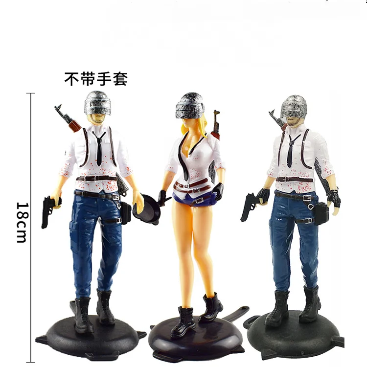 Новая игровая кукла Gunfight Pubg фигурка украшение торта модель игрушки для детей