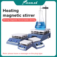 joanlab heating magnetic stirrer hot plate lab stirrer digital display magnetic mixer lab equipment 1l 3l 5l 220v with stir bar
