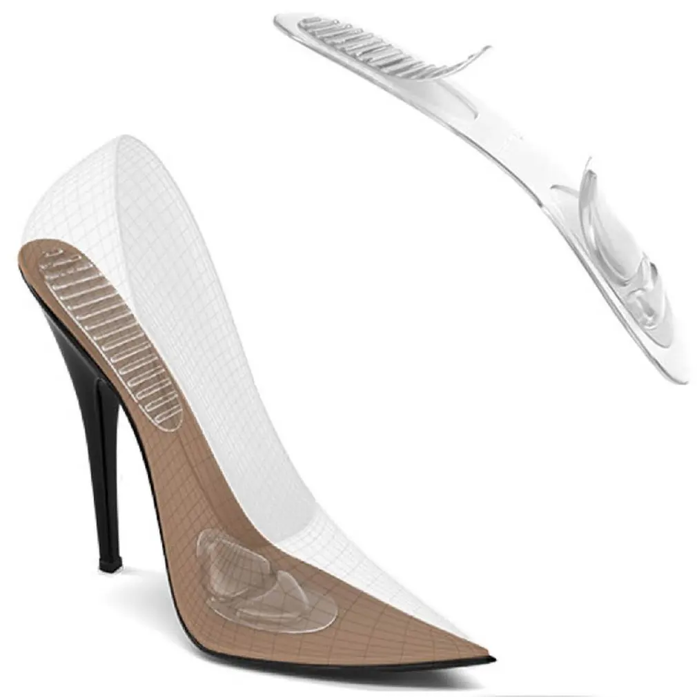 Новинка 1 пара мягкие резиновые противоскользящие стельки для женщин - купить по