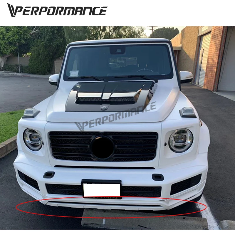 W464 Передние Губы B дизайн с светодиодный подсветкой для G550 G500 2019 год|Обвесы| |