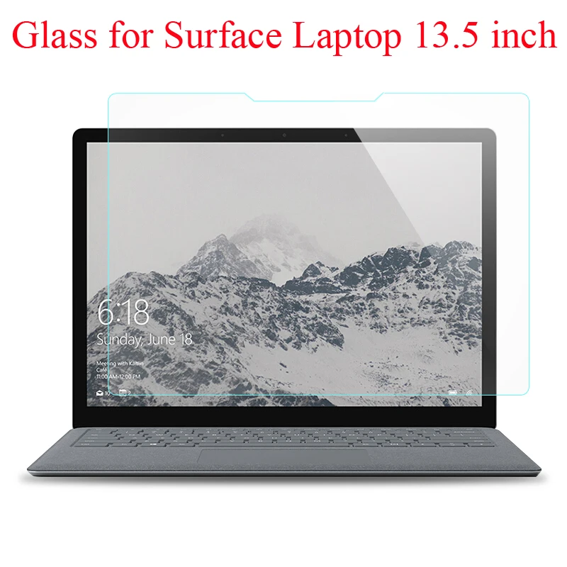 Закаленное стекло для защиты экрана Microsoft Surface Laptop 1 2 3 13 5 дюймов Защитная пленка