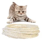 Пеньковая веревка для когтеточки, игрушка, скребок для кошек, товар домашнее животное, веревка с когтями для упражнений для кошек