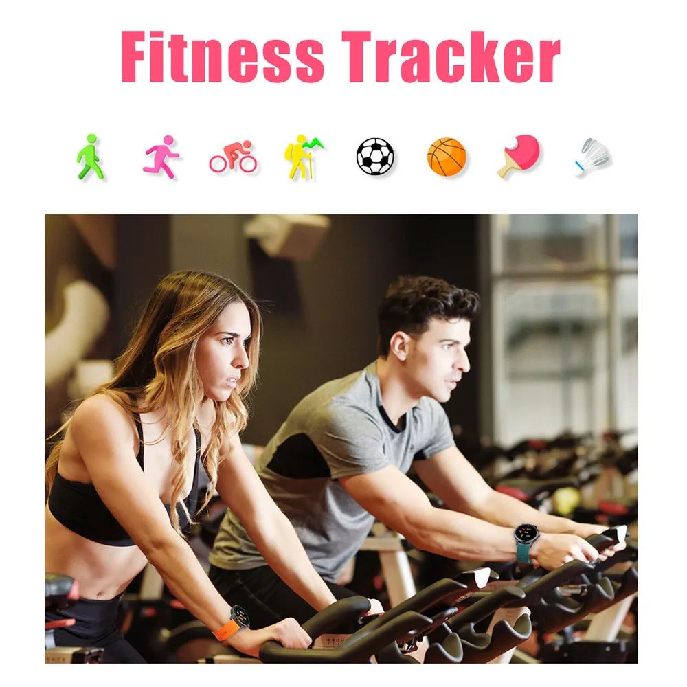 

2020 Touch Smart Watch Bracelet Women Men Sports Heart Rate Health Fitness Tracker For Smartphone Waterproof Wholesale