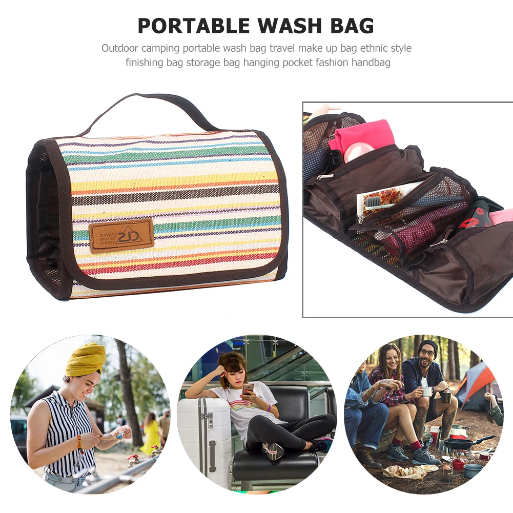 Дорожные сумки для хранения косметики уличная Сумка кемпинга в этническом стиле