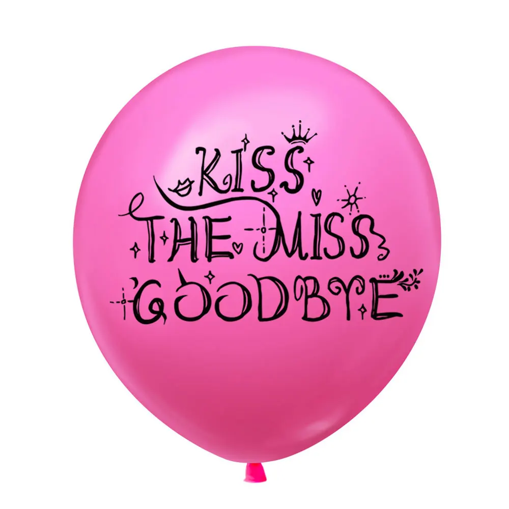 12 дюймов с буквенным принтом воздушных шаров из латекса воздушный шар свадебное