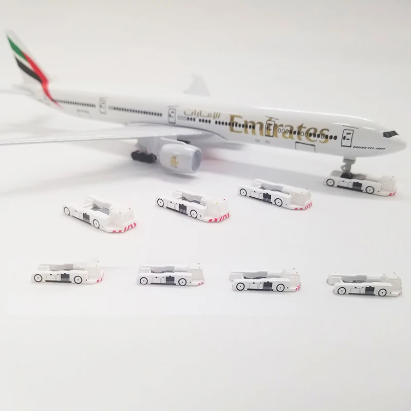 1:400 масштаб самолет Boeing Airbus Модель трейлер буксировщик для самолета Самолет сцена дисплей Игрушечная модель для фанатов коллекция