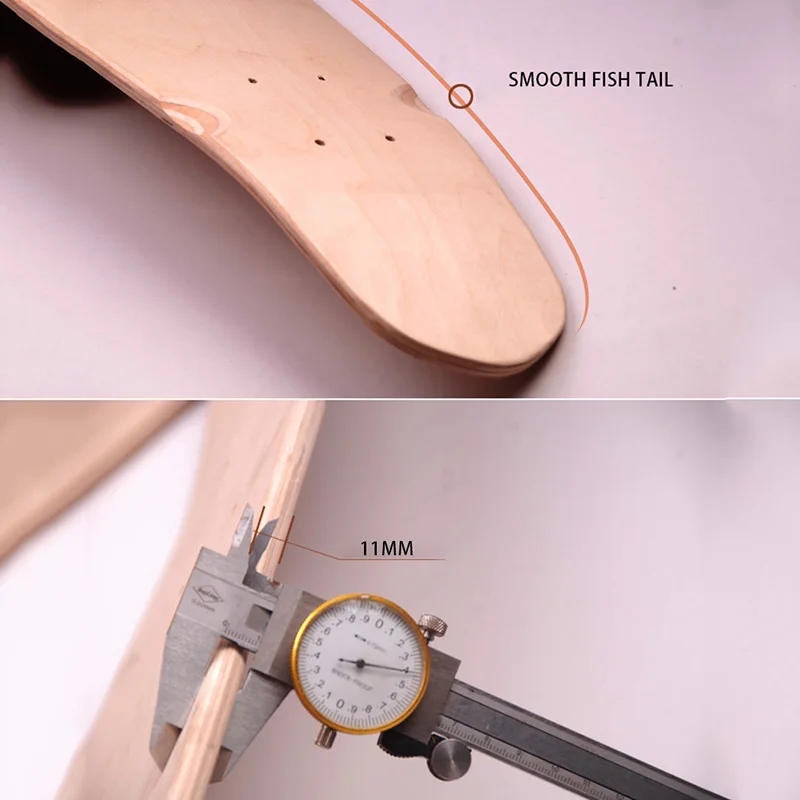 Доска для скейтборда Jusenda 24/27 дюйма доска мини круизера Кленовая сделай сам