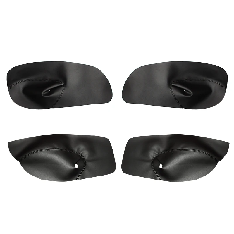 4 шт. интерьер автомобиля микрофибра кожа ручное управление окно дверная ручка