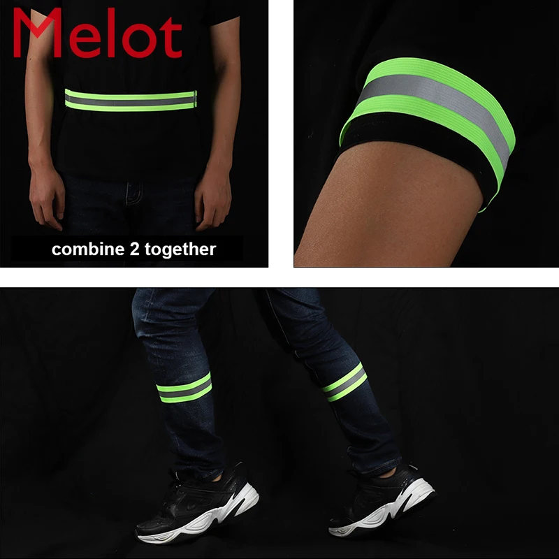 

Trousers Binding Reflective Gaiter Trousers Closing Elastic Band Bind Leg Band Trousers Belt Beam Foot Band Safety Warning Band