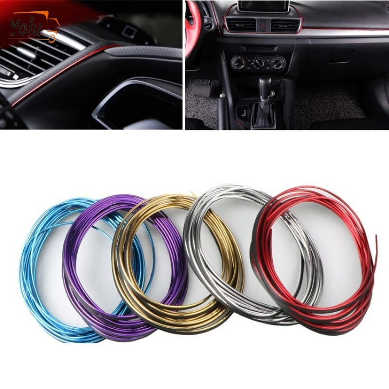 YOLU 3 м 5 автомобильный Стайлинг интерьер наружное украшение полоски формовочная