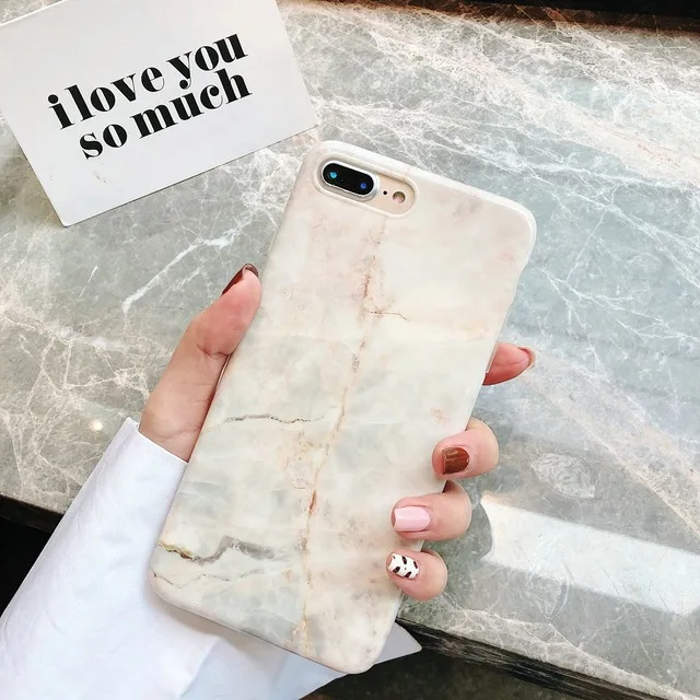 15 Мягкий ТПУ мраморный чехол для Coque iphone 7 XS MAX чехол задняя крышка для iphone 6 6S 7 8 Plus iphone X XR чехол для телефона - Цвет: 15