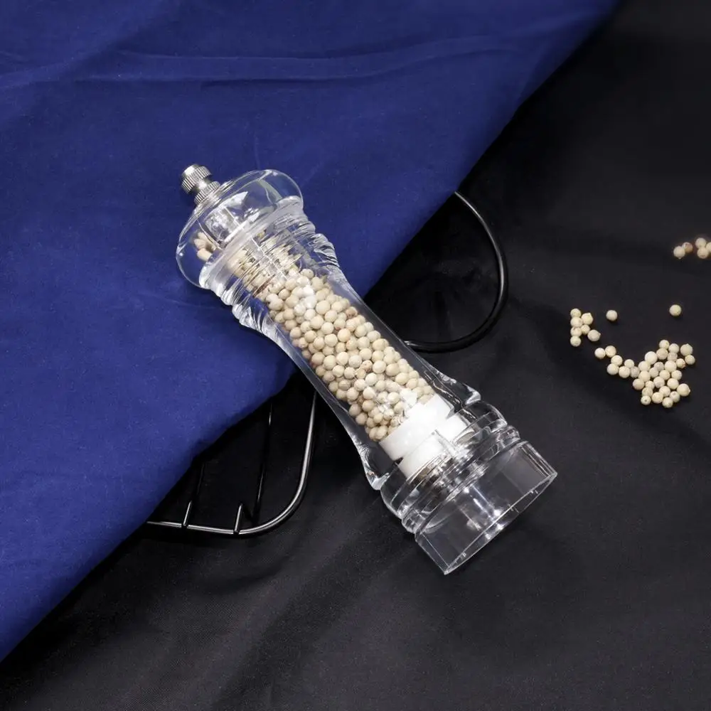 Мельница для перца Fissman прозрачная акриловая мельница соли с сильной