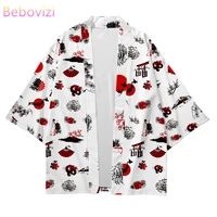 plus size 5xl 6xl 4xl 3xl beach japanese fashion kimono kimetsu no yaiba robe cardigan men shirts yukata haori womens clothing