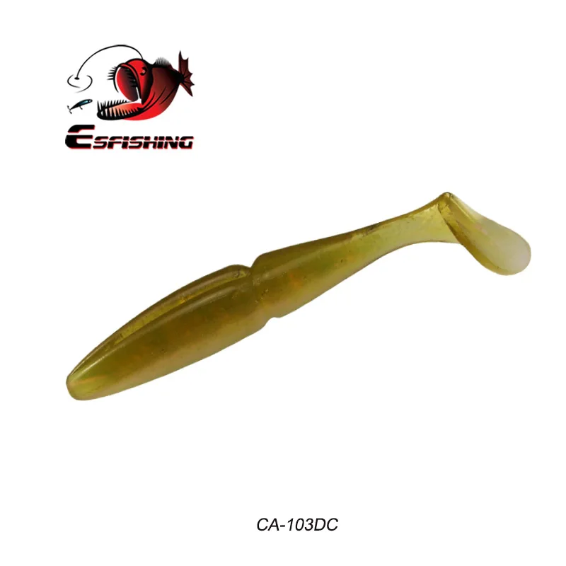 CA103DC Esfishing Easy Shiner, 100 мм, 125 мм, 155 мм, 200 мм, рыболовные приманки, мягкие приманки, мягкие приманки, ПВА, Isca, Искусственные воблеры, Pesca Bass - Цвет: CA103DC