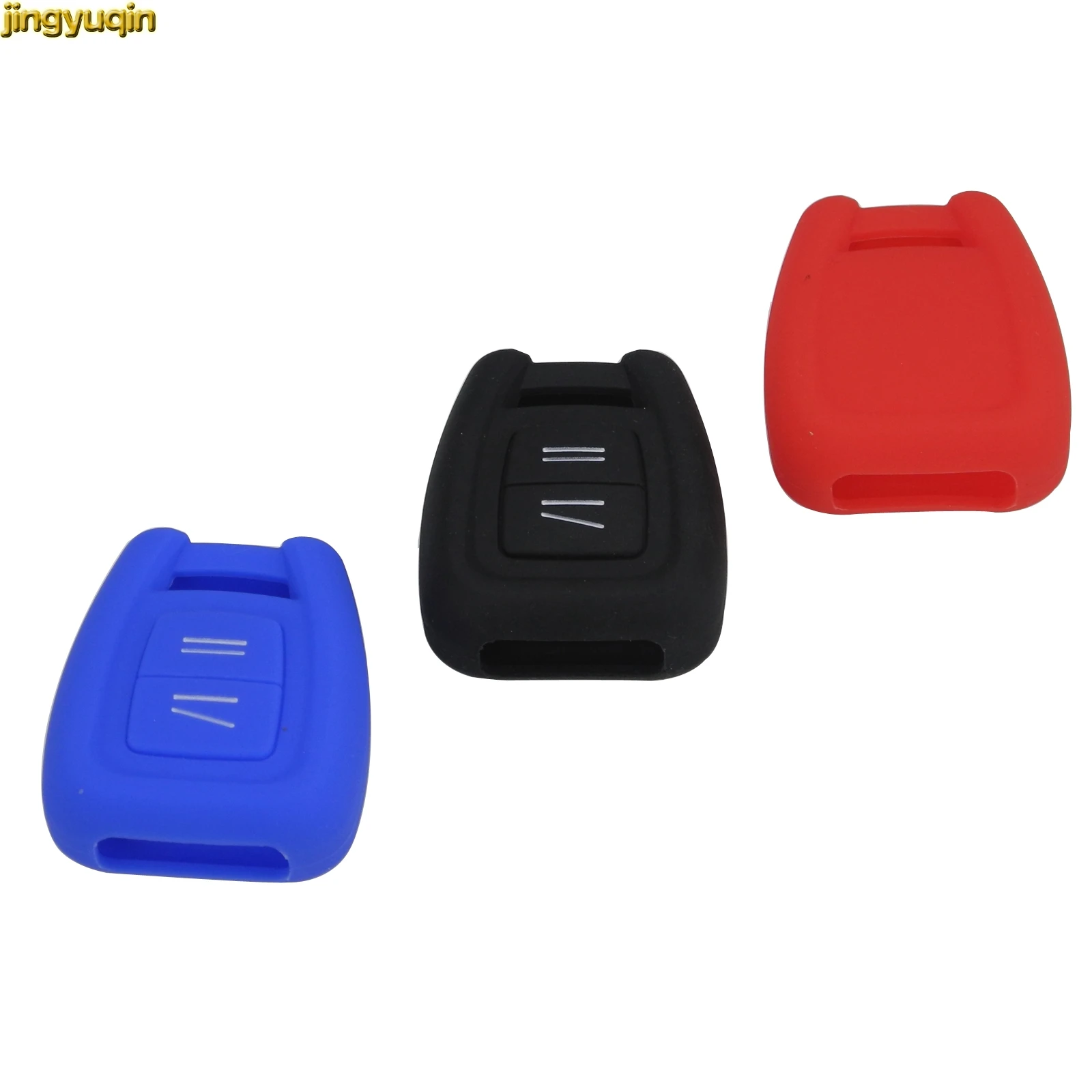 Jingyuqin 2 кнопки Автомобильный ключ силиконовый чехол для Vauxhall Opel Holden Astra Zafira Vectra Tigra