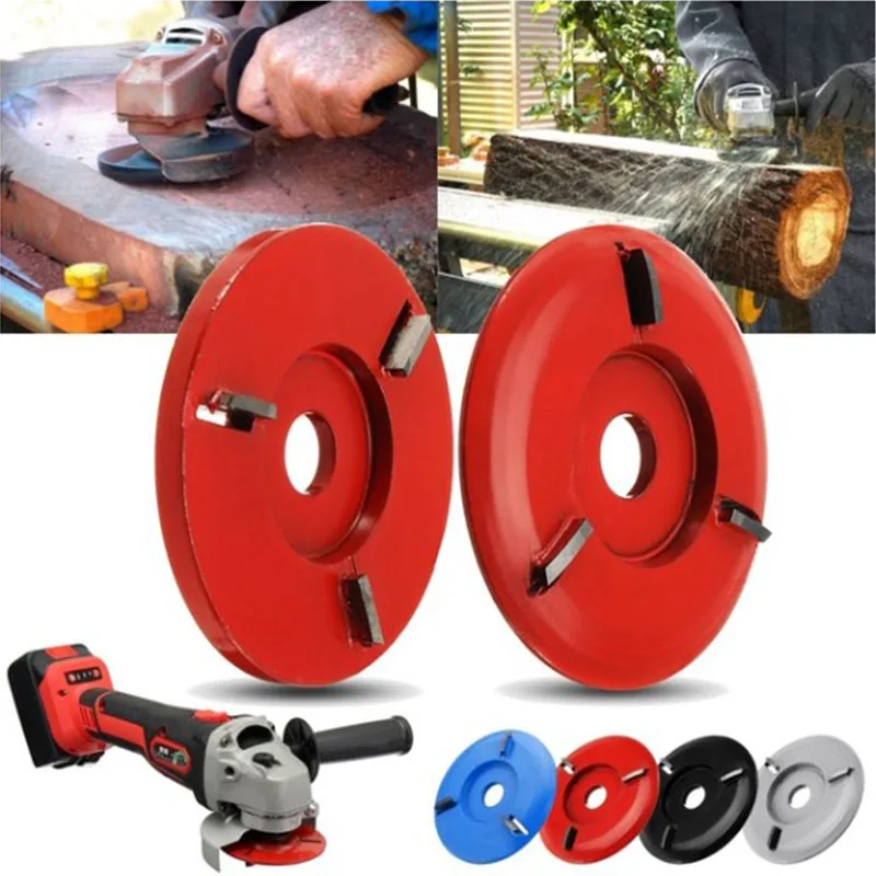 Teeth Milling Wish Arc/Flat Tool 90mm Woodworking Angle Disc Wood Plane for Grinder | 16mm Aperture Carving Turbo Cutter Инструменты