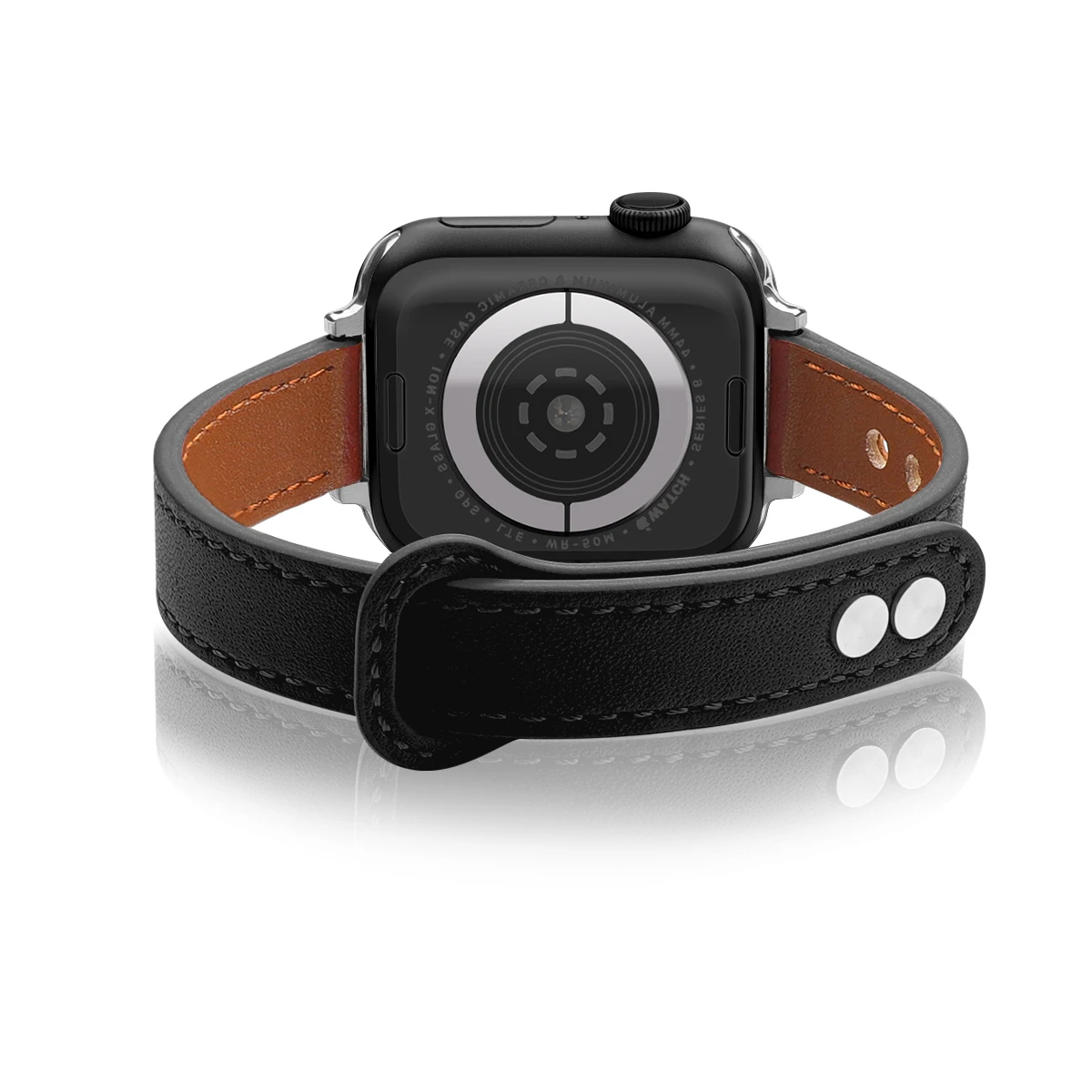 Sports Cow Leather Strap For Apple Watch Band 44mm 40mm 45mm 41mm 38mm 42mm Wristband Bracelet For iWatch Series 7 5 4 3 6 2 Se