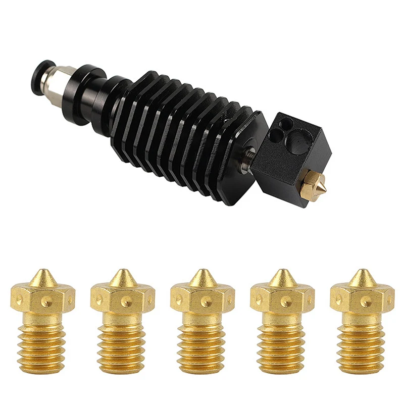 Extruder Head E3D V7 Straight Print Compatible Thermocouple PT100 V5 V6 Upgrade 3D Printer Accessories | Компьютеры и офис