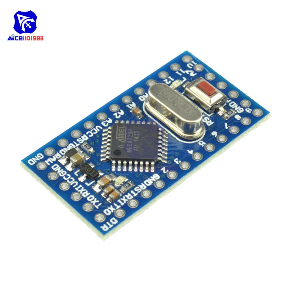 Diymore Pro Mini 5V кварцевый генератор ATMEGA328 Модульная плата расширения для Arduino |