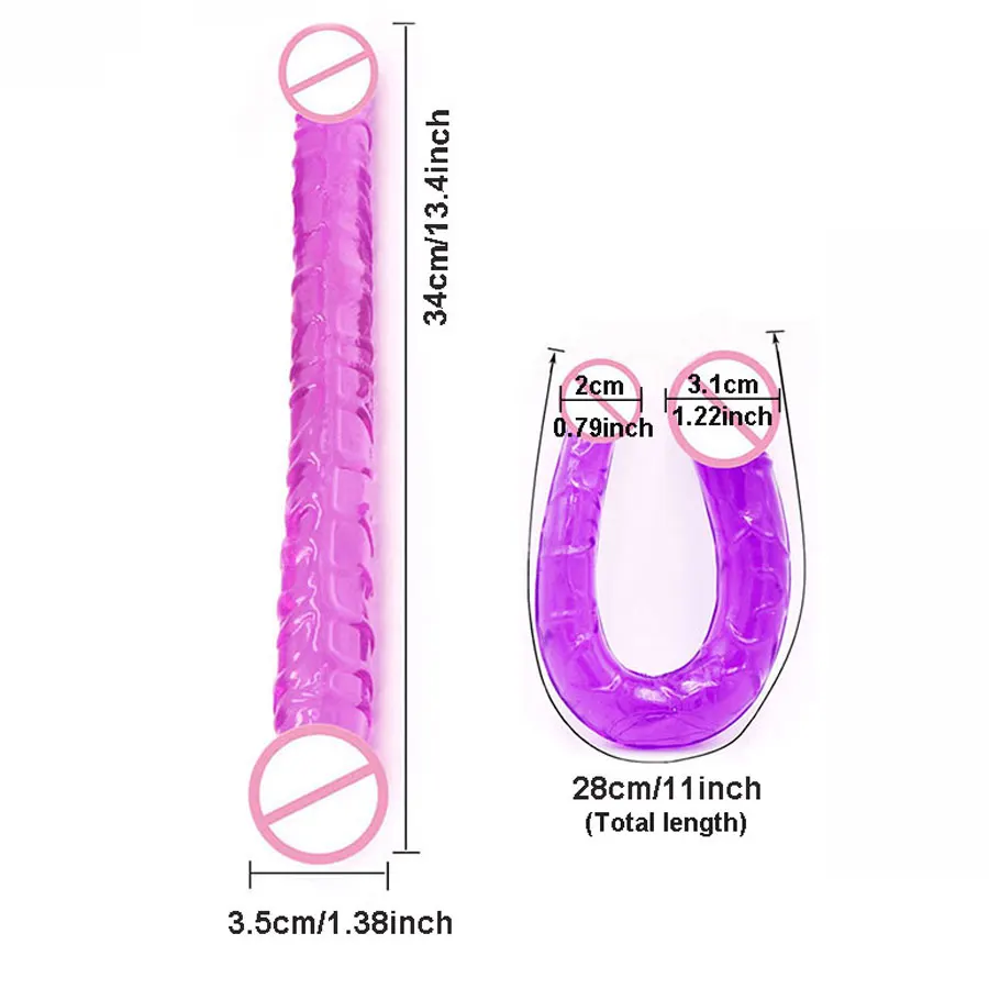 Реалистичный большой фаллоимитатор Стимулятор точки G клитора длинный для