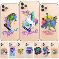 Street Cats Dinosaur Unicorn Animal Soft TPU Silicone Phone Case Cover For iPhone Pro Max Max Plus