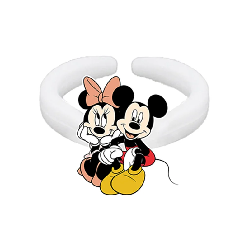 Кольцо из акриловой смолы с изображением Микки и Минни Маус | Украшения