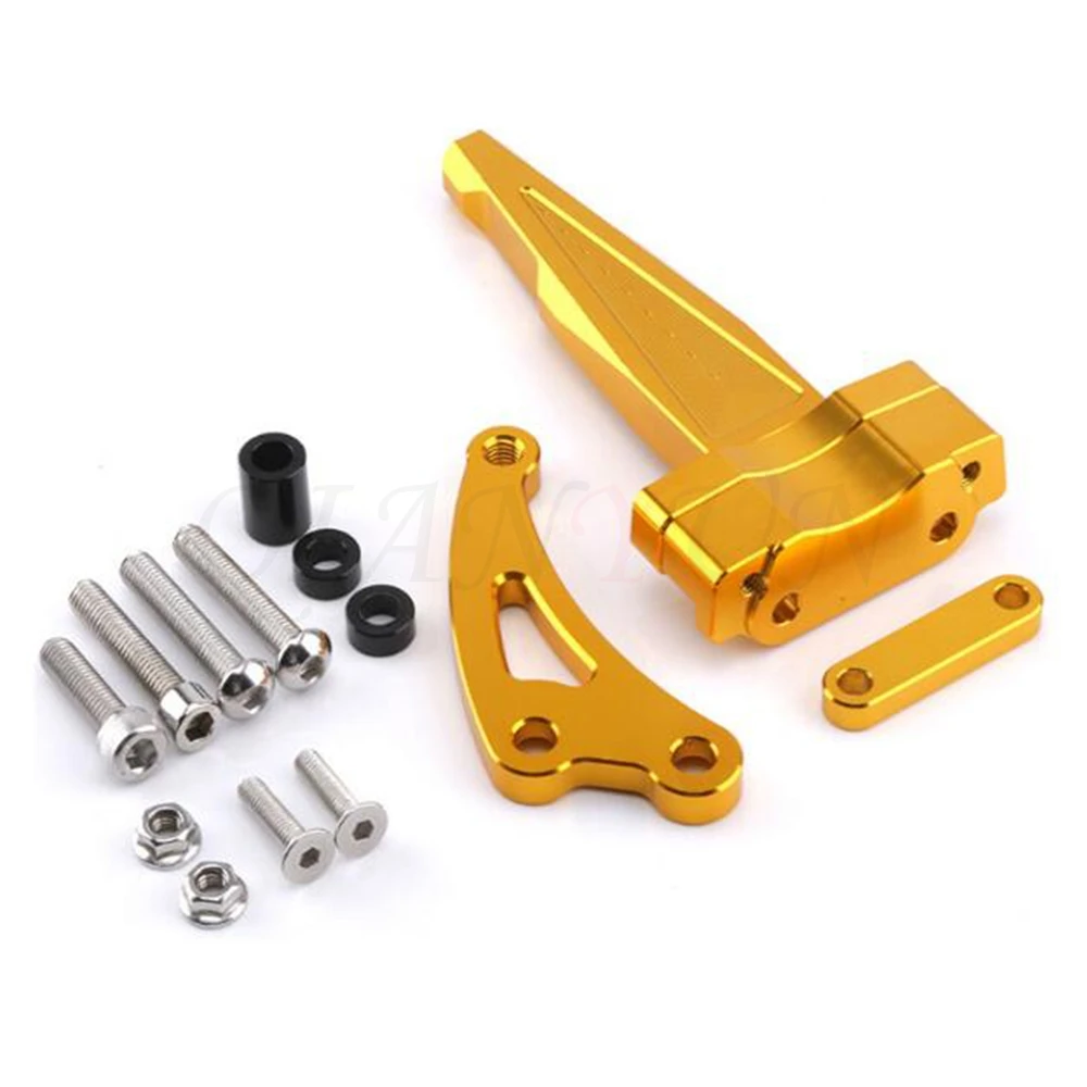 

For HONDA CB650F CB 650F CB650 F 2014-2018 2017 Motorcycle CNC adjustable Linear Reversed Steering Damper with bracket Support