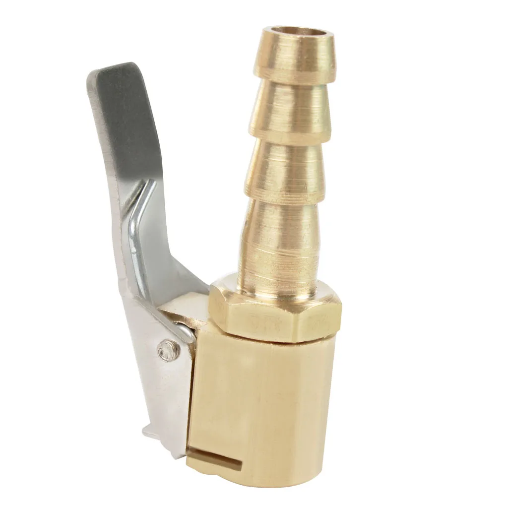 

Новый портативный надувной насос для автомобильных шин, воздушный патрон, насос, соединитель клапана, зажим, адаптер, автомобильный латунны...