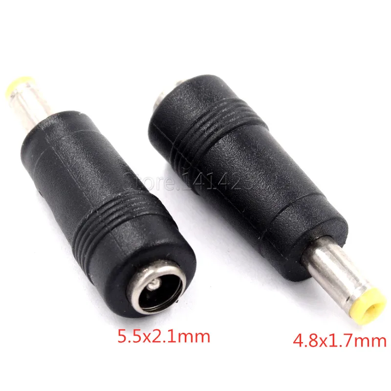 

Разъем адаптера питания New Rise female 5.5x2.1mm to male 4.8x1.7mm