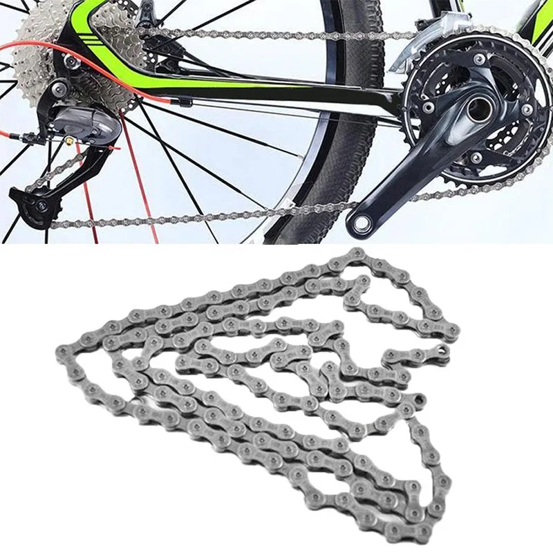 HG73 MTB велосипедная цепь 9 скоростей 116 из нержавеющей стали Антикоррозийная