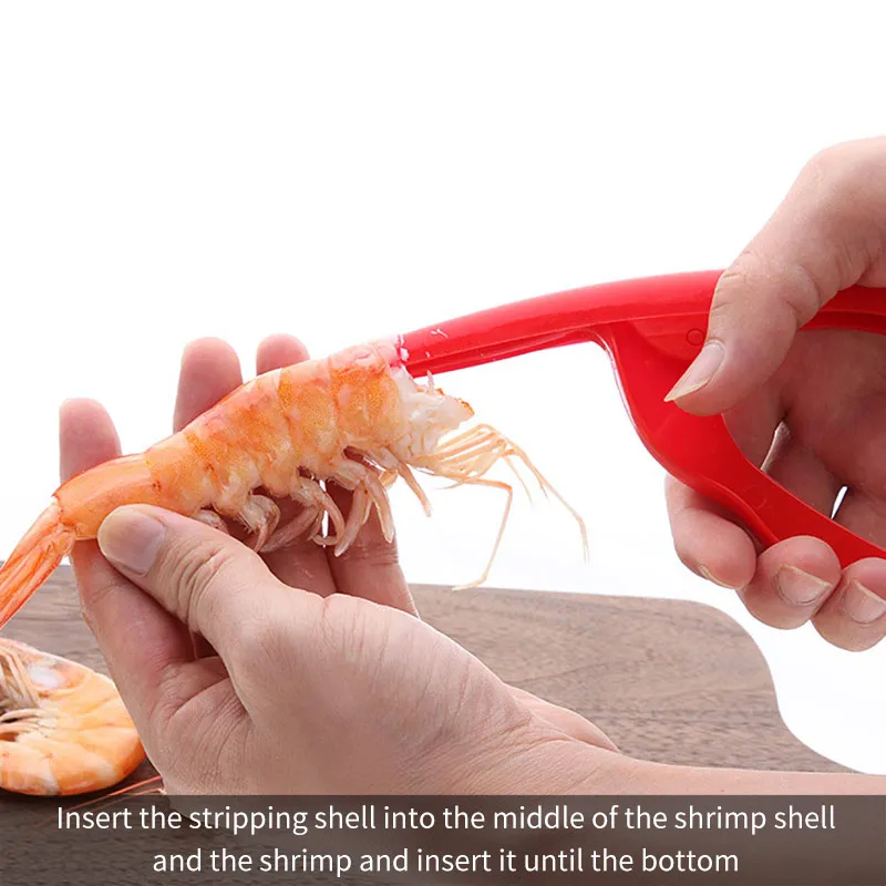 Нож для чистки креветок пластиковый нож приспособление удаления Креативные