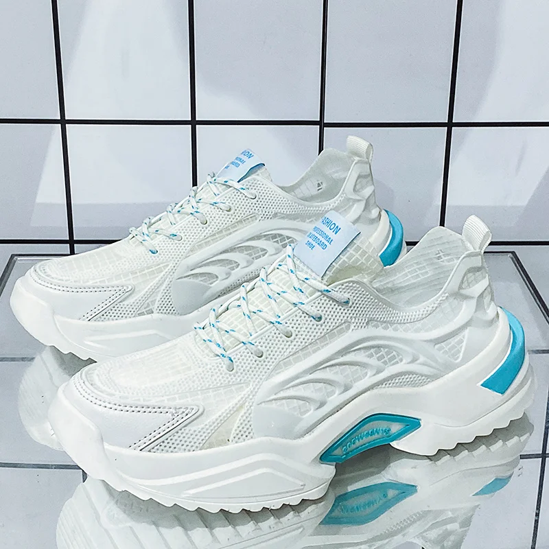 

Men's Casual Shoes Super Light Men's Running Shoe Outdoor Sport Shoes Mens Cushioning Non-slip Mesh Walking Shoes Men Sneaker